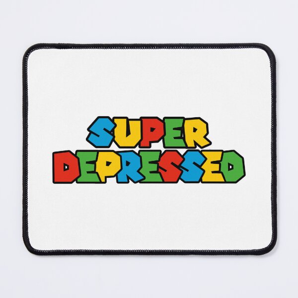 Item preview, Super Depressed Logo Parody designed and sold by everything4eva.