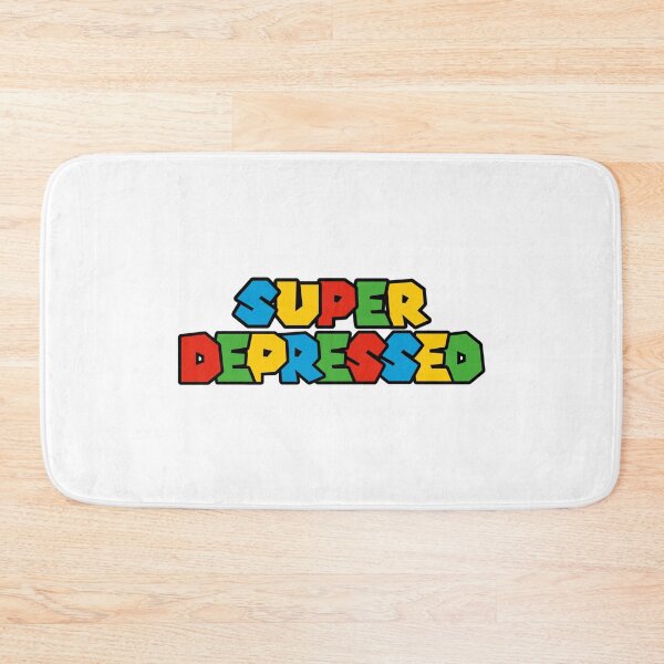 Item preview, Super Depressed Logo Parody designed and sold by everything4eva.