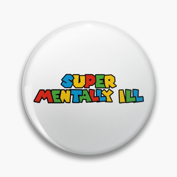 Item preview, Super Mentally Ill Logo Parody designed and sold by everything4eva.