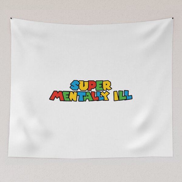 Item preview, Super Mentally Ill Logo Parody designed and sold by everything4eva.