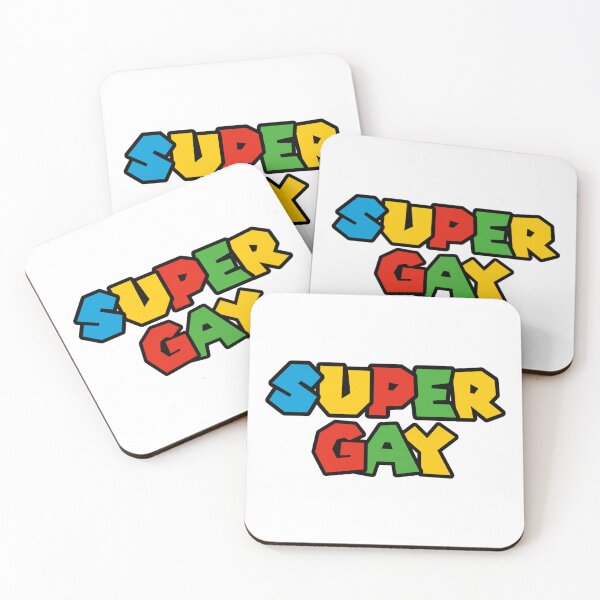 Item preview, Super Gay Logo Parody designed and sold by everything4eva.