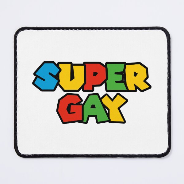 Item preview, Super Gay Logo Parody designed and sold by everything4eva.