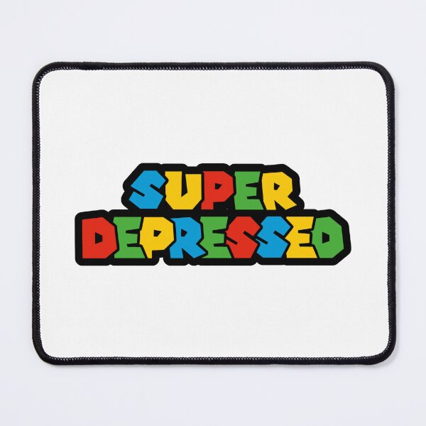 Item preview, Super Depressed Logo Parody designed and sold by everything4eva.