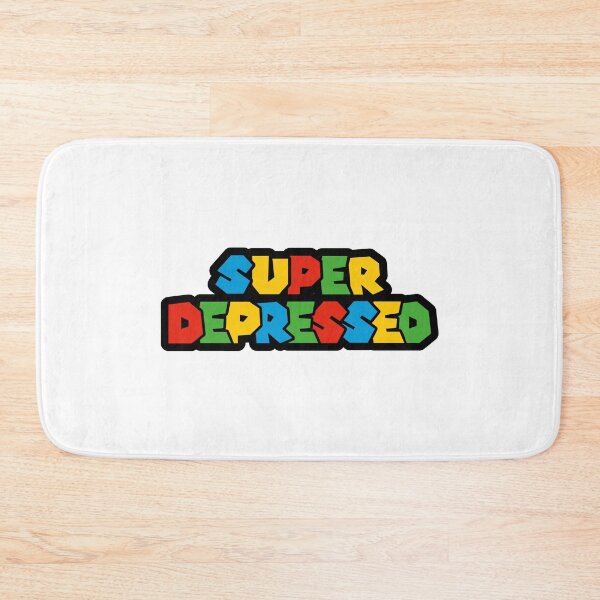 Item preview, Super Depressed Logo Parody designed and sold by everything4eva.