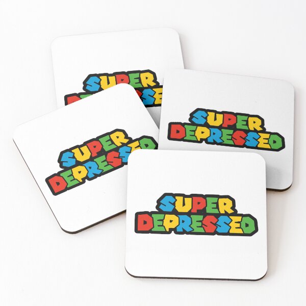 Item preview, Super Depressed Logo Parody designed and sold by everything4eva.