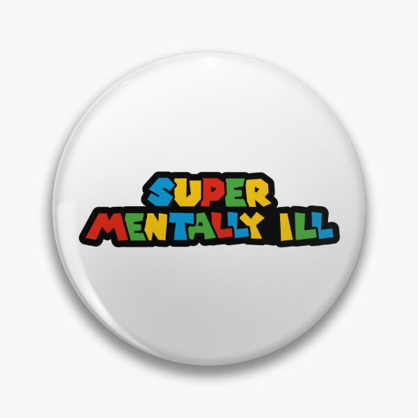 Item preview, Super Mentally Ill Logo Parody designed and sold by everything4eva.