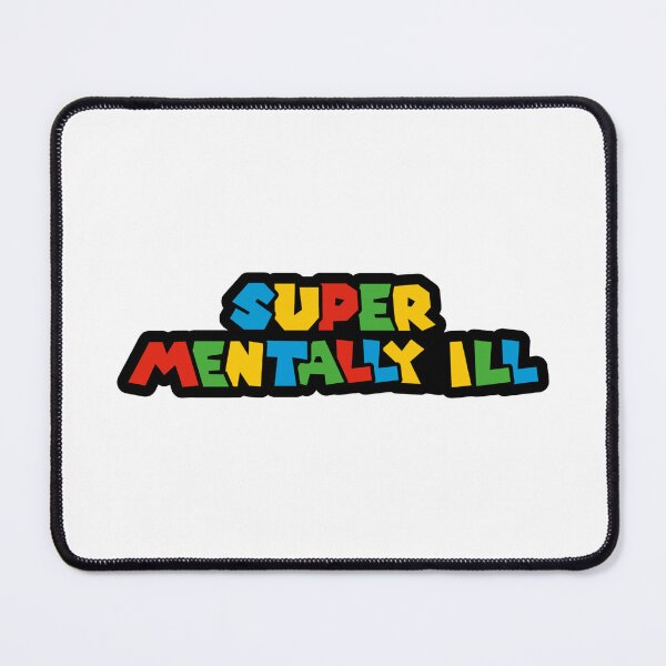 Item preview, Super Mentally Ill Logo Parody designed and sold by everything4eva.