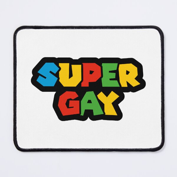 Item preview, Super Gay Logo Parody designed and sold by everything4eva.