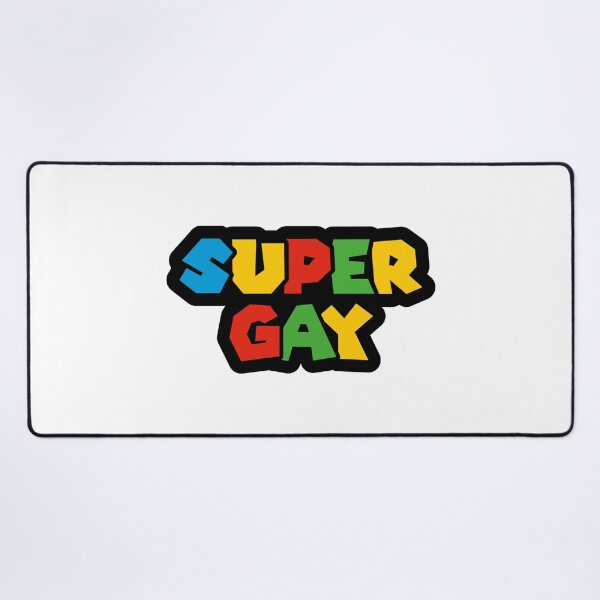 Item preview, Super Gay Logo Parody designed and sold by everything4eva.