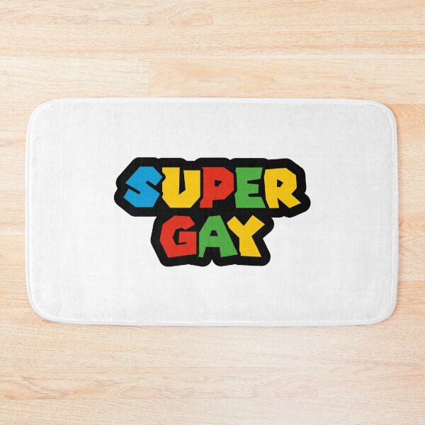 Item preview, Super Gay Logo Parody designed and sold by everything4eva.