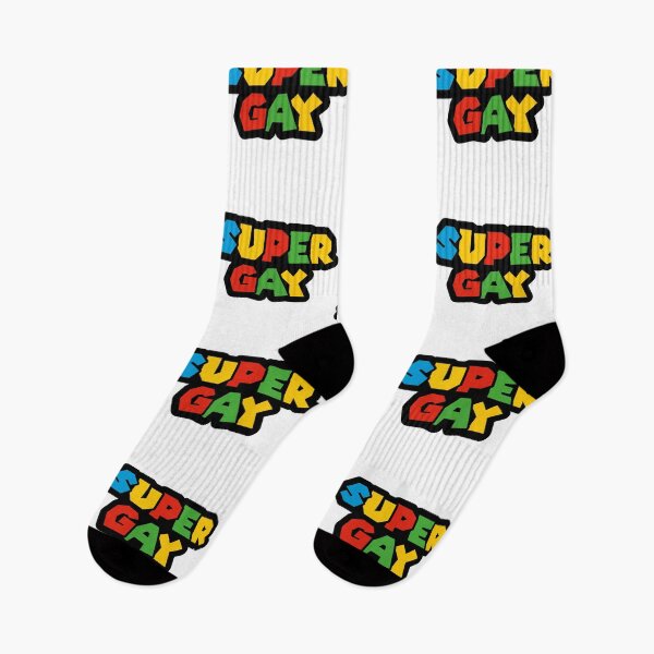 Item preview, Super Gay Logo Parody designed and sold by everything4eva.