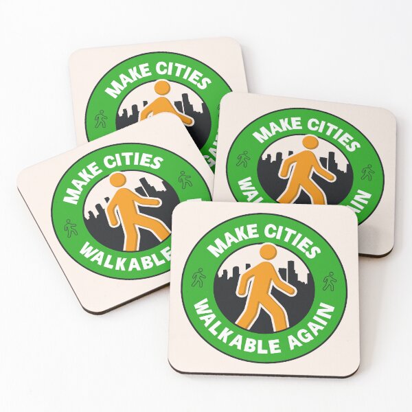 Item preview, Make Cities Walkable Again - Walkable City designed and sold by Picket Club.