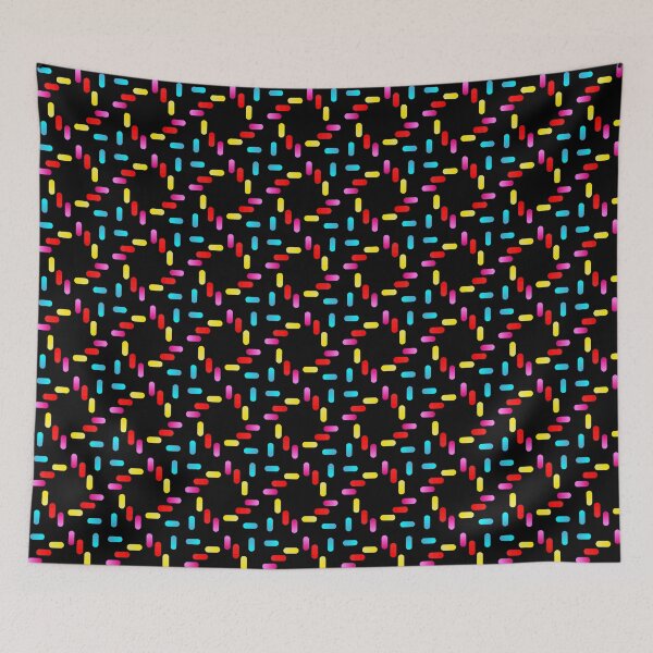 Item preview, Psychedelic neon swirls pattern designed and sold by patternpiper.