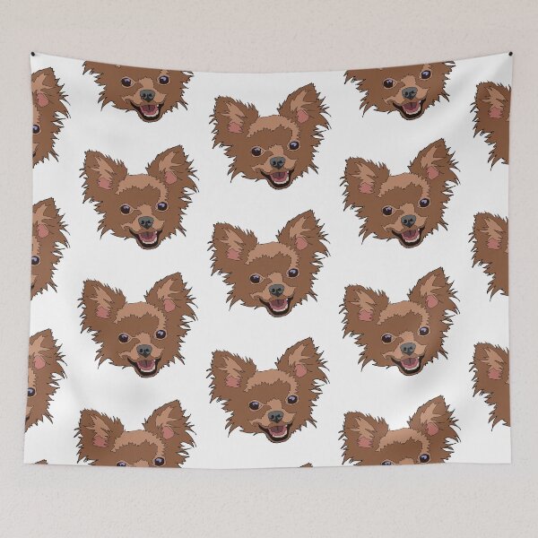 Item preview, Copy of Long haired chihuahua  designed and sold by LeahcarsArt.