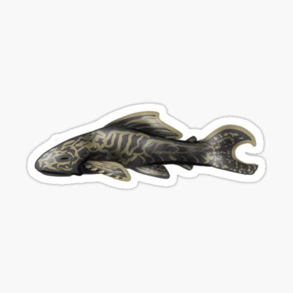 Vista previa del artículo con la obra «Plecostomus somnoliento», diseñado y vendido por Jeenakatarox.
