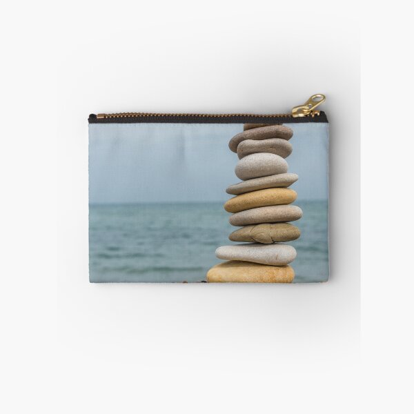 Item preview, Colorful Stone Stack on an Italian Beach  designed and sold by Jon Shore.