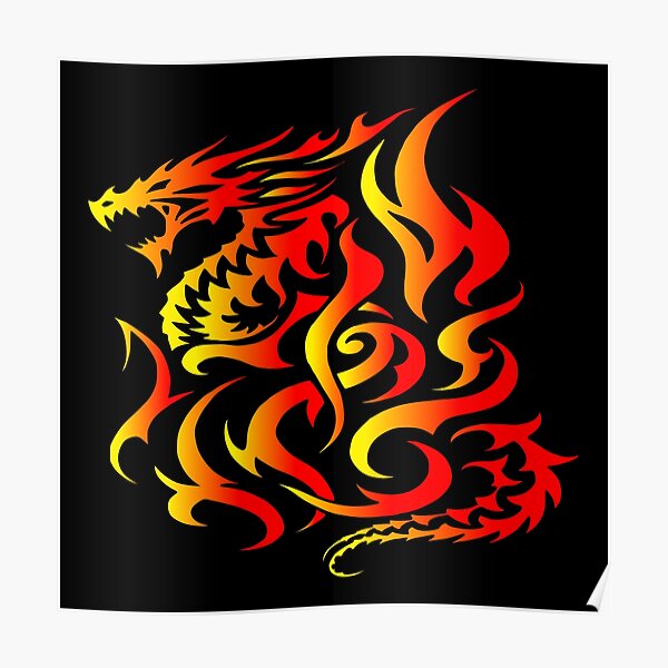 Good Dragon Posters Redbubble - dragons lifewip roblox wings of fire dragon anime