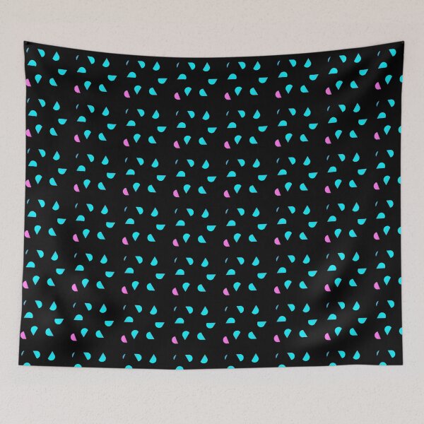 Item preview, Neon Petals Pattern designed and sold by patternpiper.