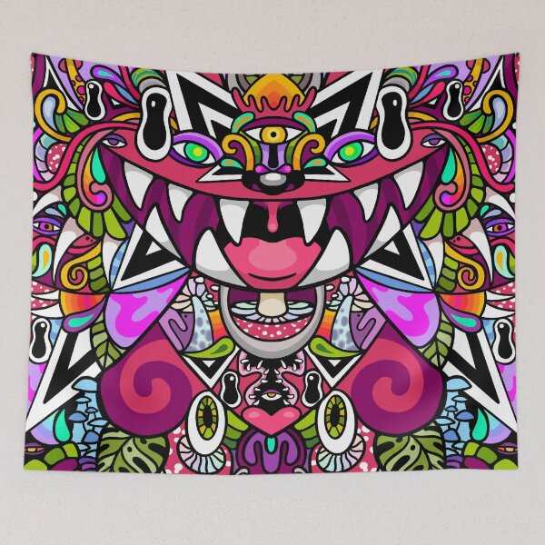 Item preview, Dreamy Red Cheshire designed and sold by azzurroarts.