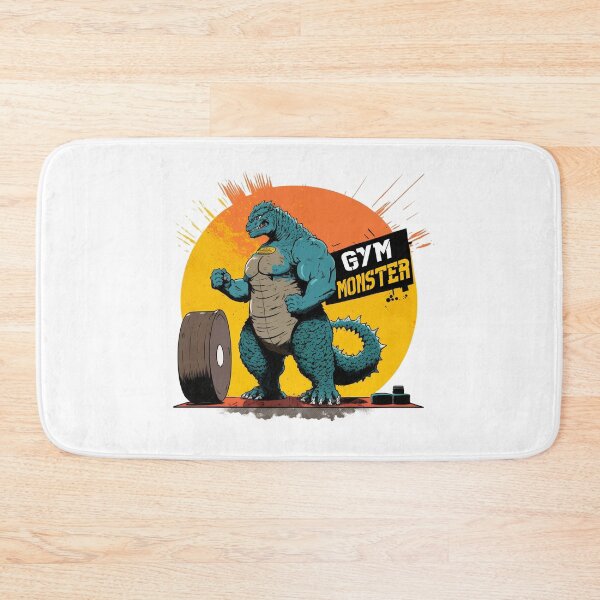 Item preview, The Gym Monster! Kaiju Workout designed and sold by tbunks.