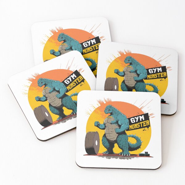 Artikelvorschau, Das Fitnessstudio-Monster! Kaiju-Training entworfen und verkauft von tbunks.