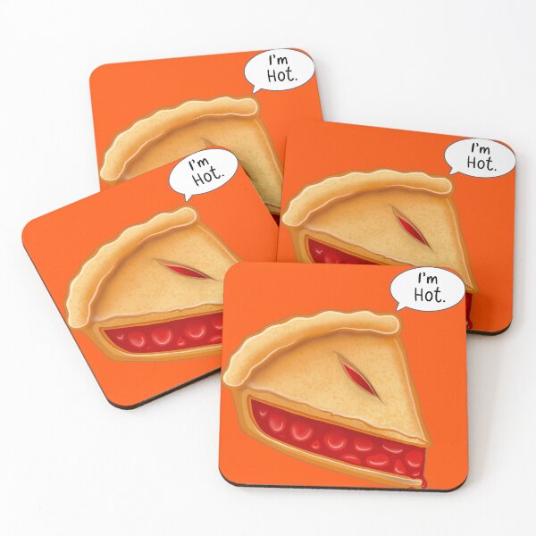 Item preview, Funny Food I'm Hot Pie designed and sold by SpaceTruck.