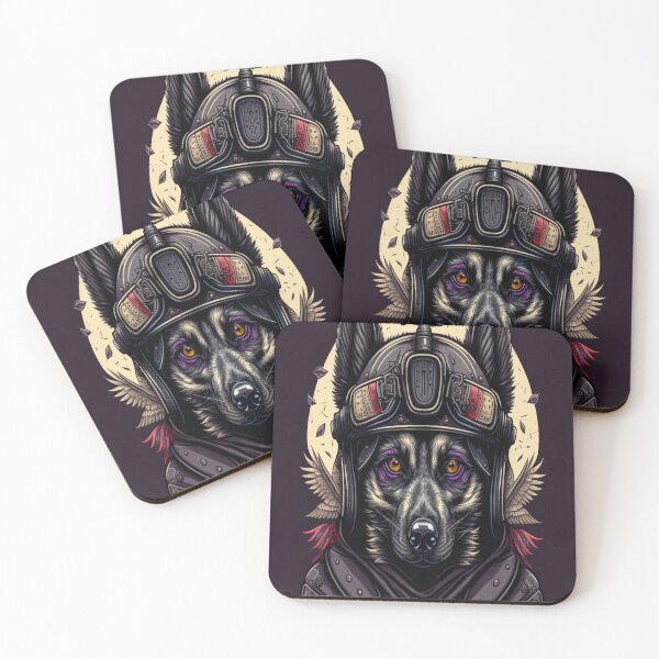 Item preview, German Shepherd Biker designed and sold by Star_.