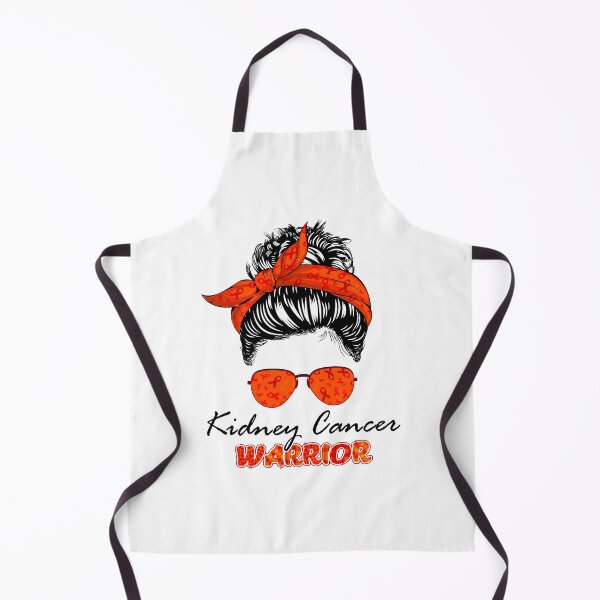 Item preview, Kidney Cancer Warrior Messy Bun Kidney Disease Awareness designed and sold by RosannaArt.