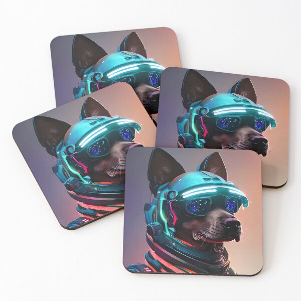 Item preview, Cosmic Canine: The Futuristic Space Dog Adventure designed and sold by DoggyDevotion.