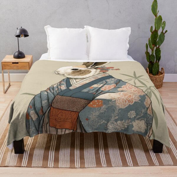 Item preview, Year of the Rabbit - Kimono designed and sold by WodenButikk.