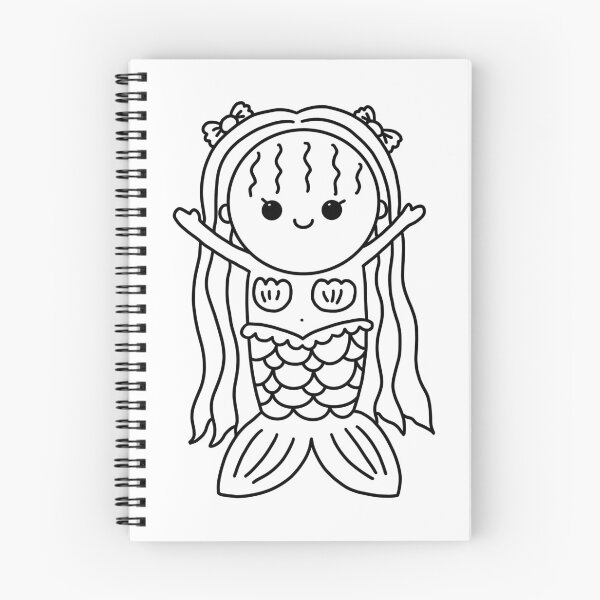 Item preview, diy mermaid coloring : rabbit mermaid  for painting activity at home  designed and sold by Tina-studio.