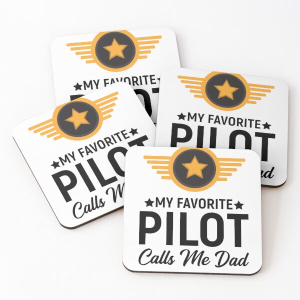 Item preview, My Favorite Pilot Calls me Dad designed and sold by Thanineemedia.