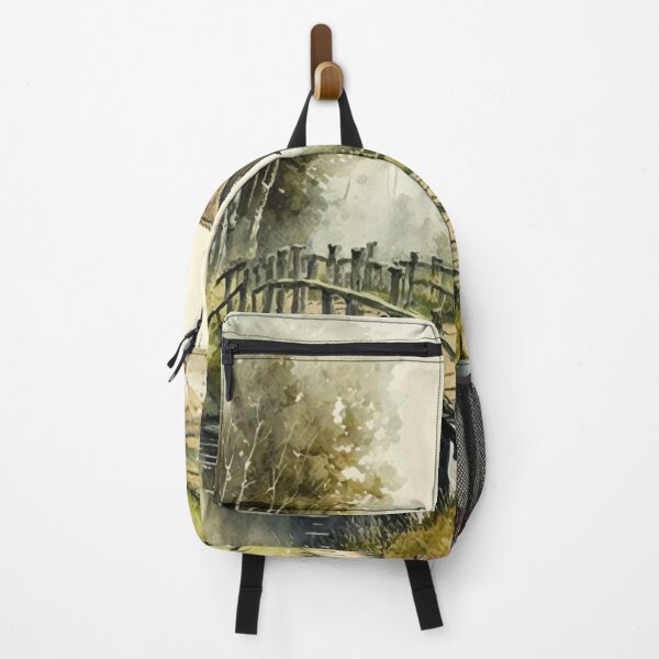 Item preview, Old Bridge Watercolor designed and sold by rukesdesigns.