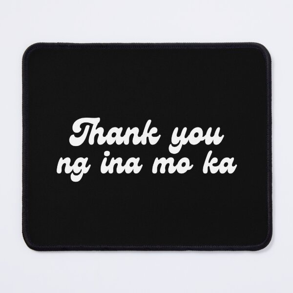 Item preview, THANK YOU INA FUNNY FLOOR BATH MAT designed and sold by aydapadi.