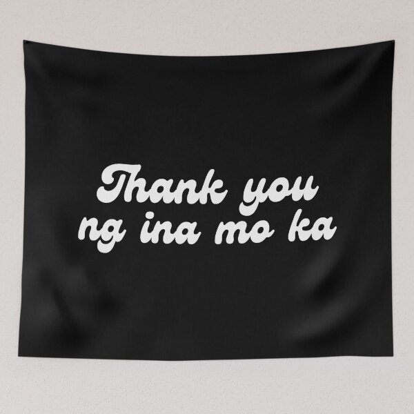 Item preview, THANK YOU INA FUNNY FLOOR BATH MAT designed and sold by aydapadi.