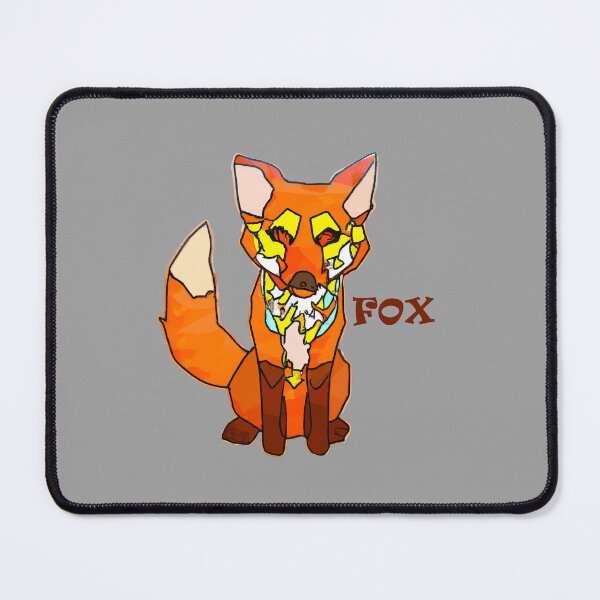 Item preview, Geometric Fox Pacific Northwest Art designed and sold by GrizzlyMountain.