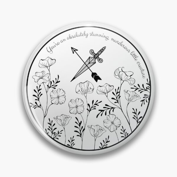 Item preview, You're an absolutley stunning, murderous little creature quote designed and sold by Bookquotes123.