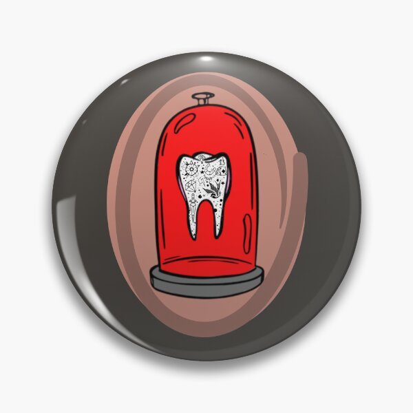 Item preview, Tattooed Tooth in Glass Display Case  designed and sold by UTLastResponder.