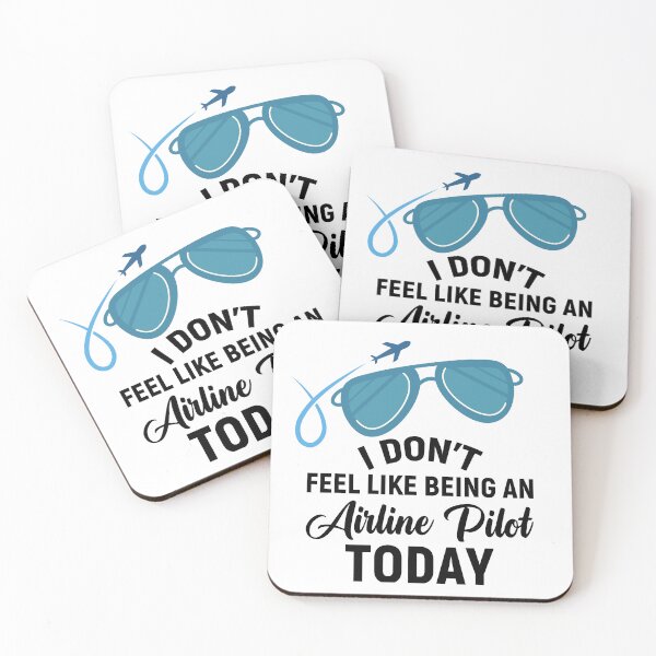 Item preview, I don't feel being an Airline Pilot Today  designed and sold by Thanineemedia.