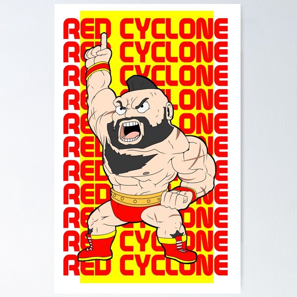 Street Fighter 6 - Zangief - The Red Cyclone, a card pack by Mauro Unit 1 -  INPRNT