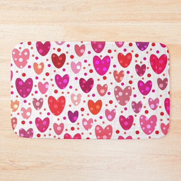 Item preview, polkadot hearts designed and sold by tangerinedusk.