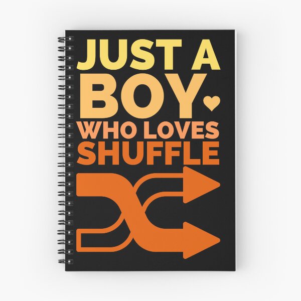 Item preview, Just A Boy Who Loves Shuffle designed and sold by Styler Design.