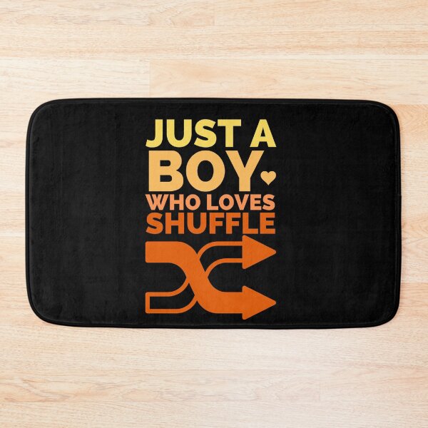 Item preview, Just A Boy Who Loves Shuffle designed and sold by Styler Design.