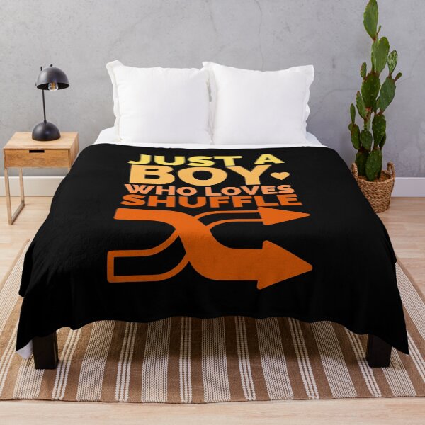 Item preview, Just A Boy Who Loves Shuffle designed and sold by Styler Design.