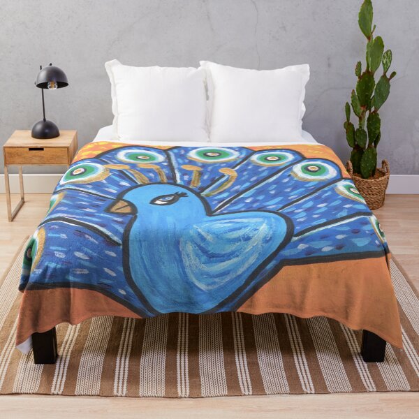 Item preview, Vibrant Peacock designed and sold by VibrantArtwork.