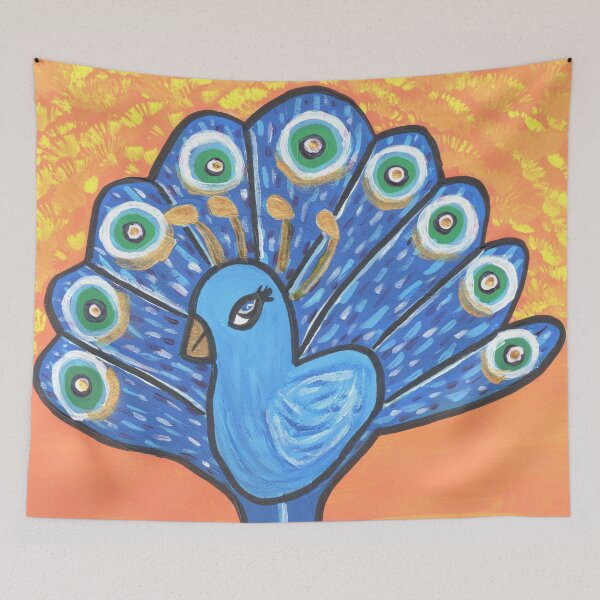 Item preview, Vibrant Peacock designed and sold by VibrantArtwork.