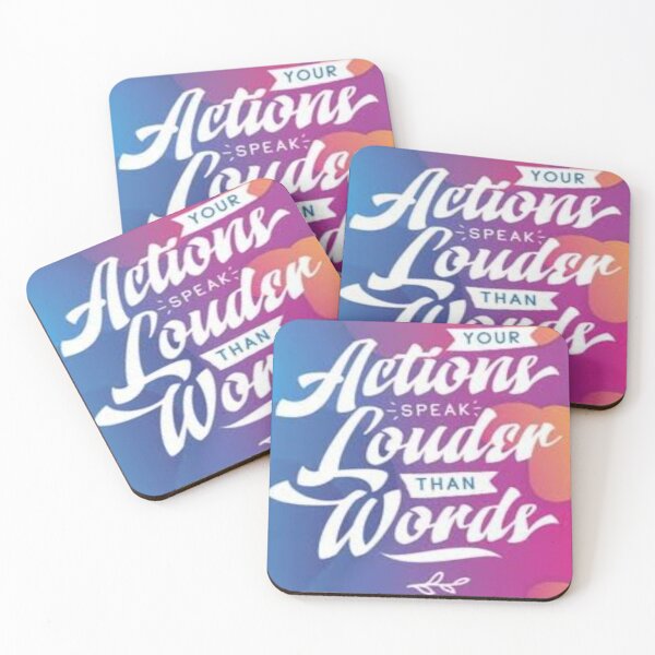 Item preview, Actions Speak Louder Than Words designed and sold by sagestar.