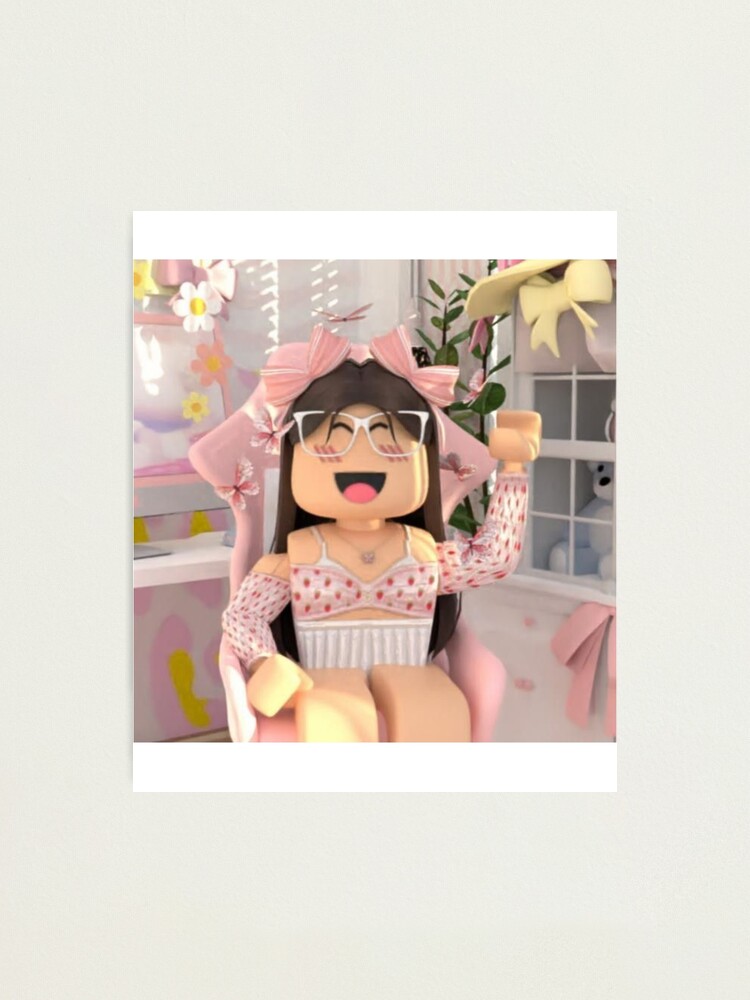 CoAesthetic Roblox Girl  Photographic Print for Sale by