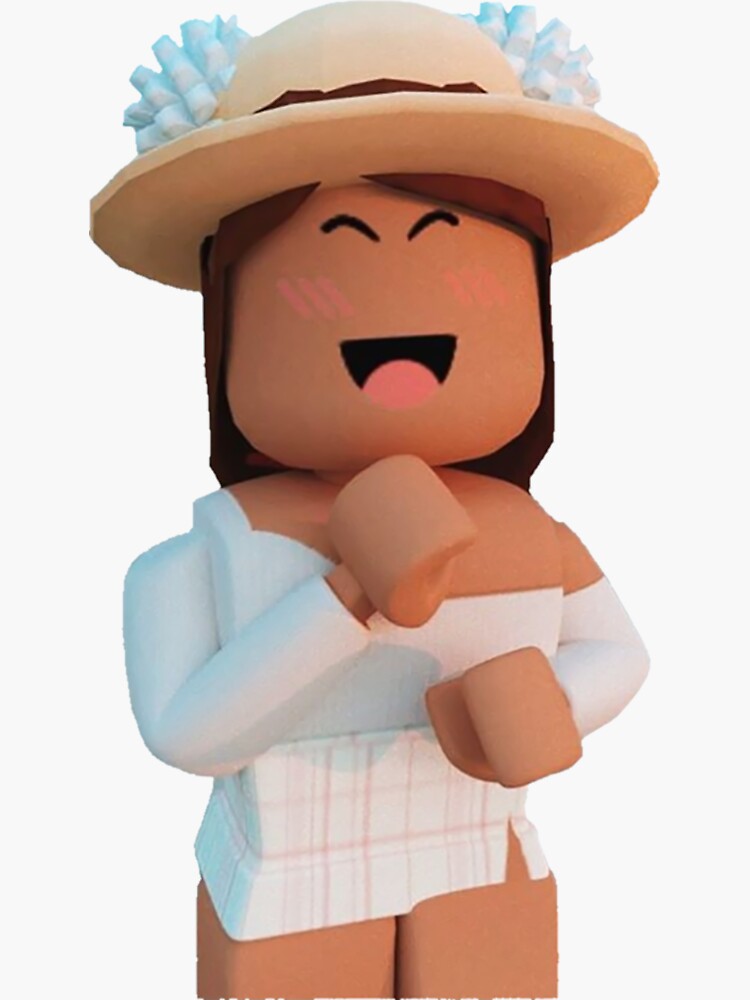 Beauty Aesthetic Roblox Girl  Sticker for Sale by Yourvaluesshop