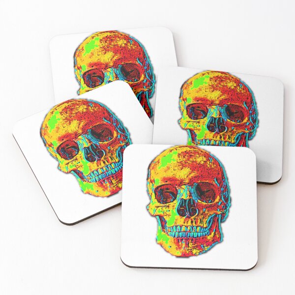 Item preview, Retro Skull Art designed and sold by WildArtDesigns.